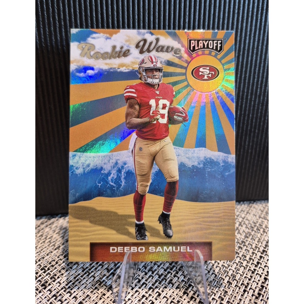 2019 Panini Playoff Deebo Samuel #11 Rookie Wave Foil (RC) San Francisco 49ers